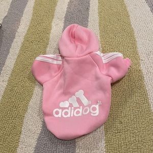 Pink Dog tracksuit sweatshirt